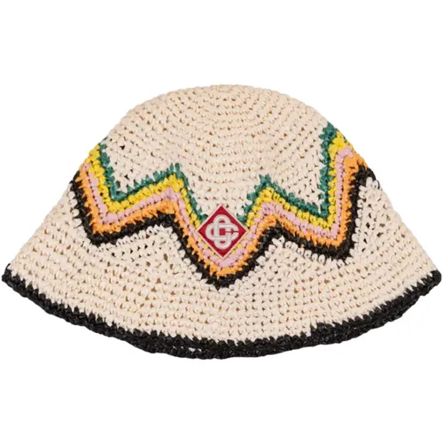 Brauner Chevron Bucket Hat - Casablanca - Modalova