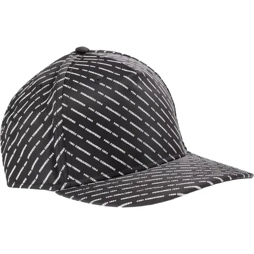 Polyester Hat , male, Sizes: ONE SIZE - Dsquared2 - Modalova