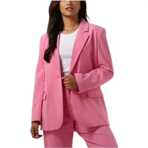 Anker Blazer Rosa Damenjacke , Damen, Größe: M - Modström - Modalova