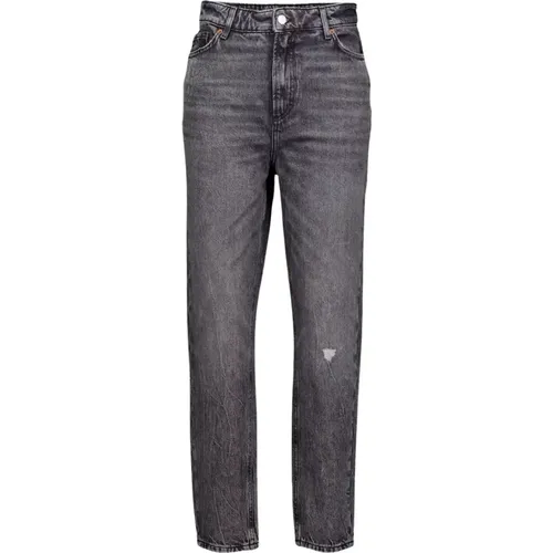 Schwarze Damen Straight Fit Jeans - Hugo Boss - Modalova