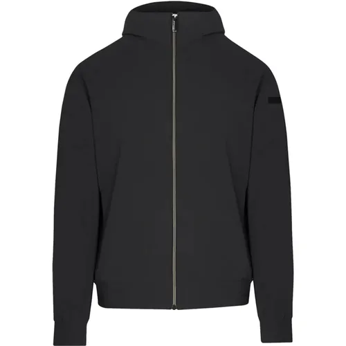 Technical Jacket with Zip and Hood , male, Sizes: XL, L, 2XL - RRD - Modalova