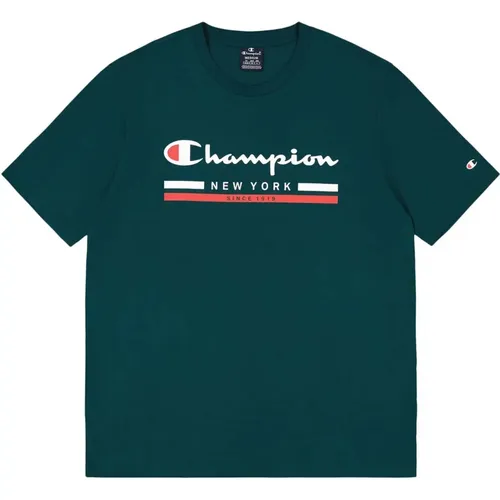 T-Shirt , Herren, Größe: S - Champion - Modalova