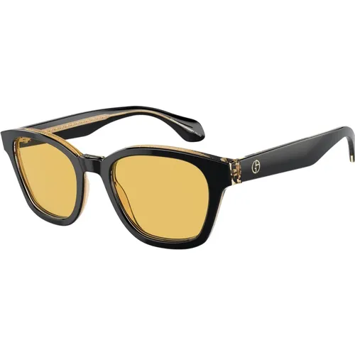 Ar8207 Sonnenbrille in Farbe 608485 , unisex, Größe: 50 MM - Giorgio Armani - Modalova