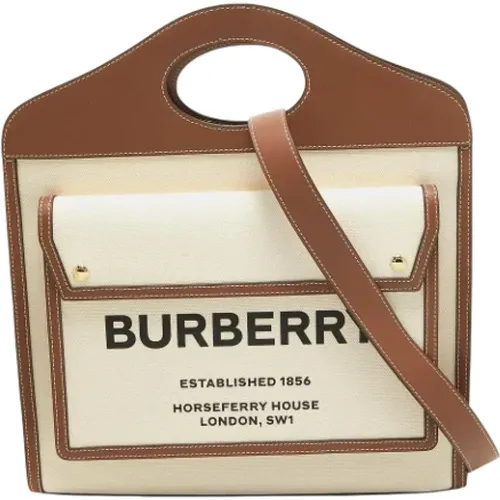 Pre-owned Canvas handtaschen - Burberry Vintage - Modalova