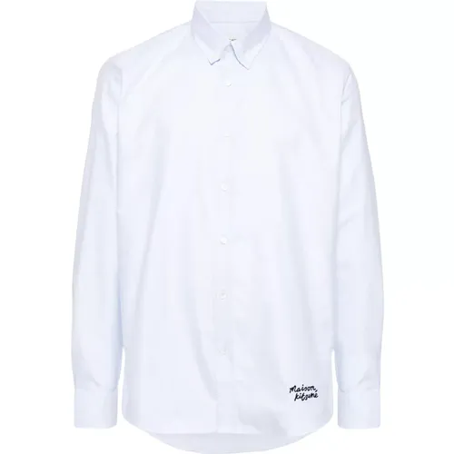 Blusen Shirts , Herren, Größe: M - Maison Kitsuné - Modalova