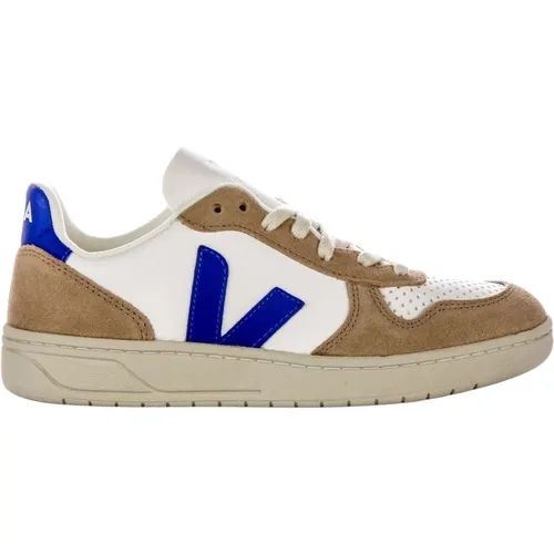 Chromefree White Navy Women Trainers , female, Sizes: 4 UK, 5 UK, 7 UK, 6 UK - Veja - Modalova