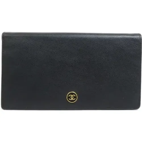 Pre-owned Leather wallets , female, Sizes: ONE SIZE - Chanel Vintage - Modalova