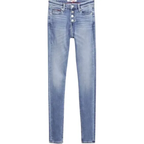 Blaue Skinny Fit Denim Hose - Tommy Jeans - Modalova