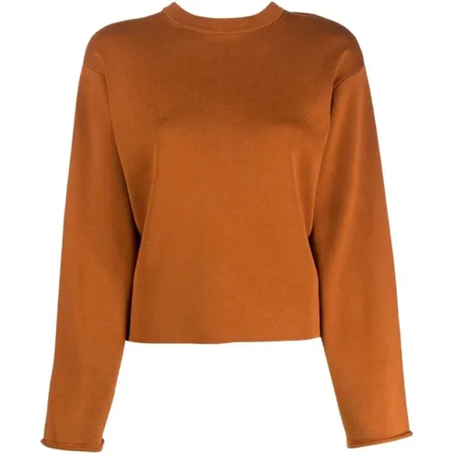 Twist long sleeve sweater , female, Sizes: XS, L, S, M - Proenza Schouler - Modalova