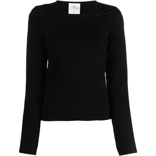 Sweatshirts , Damen, Größe: L - Courrèges - Modalova