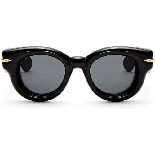 Exzentrische runde Sonnenbrille mit elegantem Design,Sunglasses - Loewe - Modalova