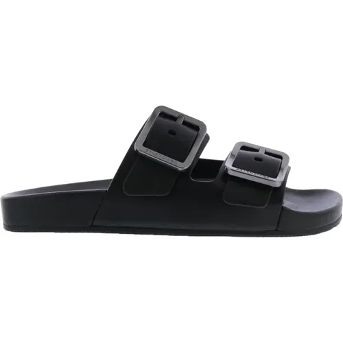 Sheepskin Sandal Sliders , female, Sizes: 3 UK - Balenciaga - Modalova