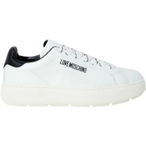 Low-Top Sneakers , female, Sizes: 8 UK - Love Moschino - Modalova