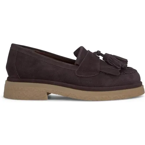 Tassel flat loafer , female, Sizes: 4 UK, 8 UK, 3 UK, 6 UK, 7 UK, 5 UK - Alma en Pena - Modalova