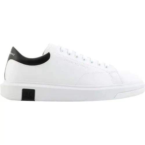 Weiße Sneakers Leder Vietnam Hergestellt , Herren, Größe: 40 EU - Armani Exchange - Modalova