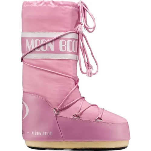 Rosa Damen-Schneestiefel , Damen, Größe: 39 EU - moon boot - Modalova