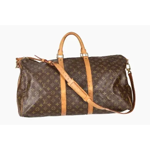 Pre-owned Coated canvas travel-bags , female, Sizes: ONE SIZE - Louis Vuitton Vintage - Modalova