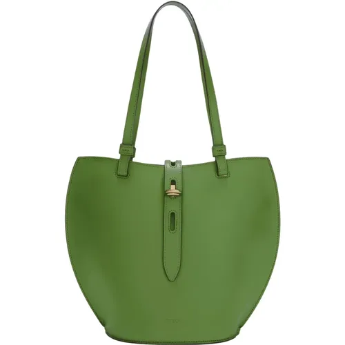 Stilvolle Mittlere Leder Tote Tasche , Damen, Größe: ONE Size - Furla - Modalova