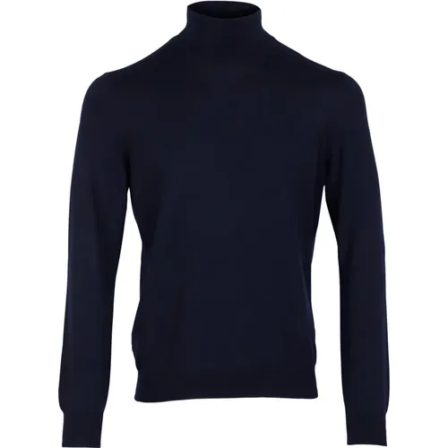 Timeless Dark Turtleneck , male, Sizes: 3XL, 2XL, L, XL - Gran Sasso - Modalova