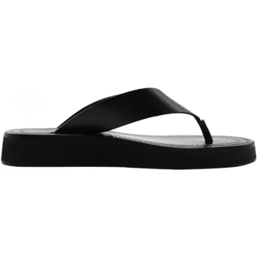 Ginza Leather platform thong sandal , female, Sizes: 3 UK - The Row - Modalova