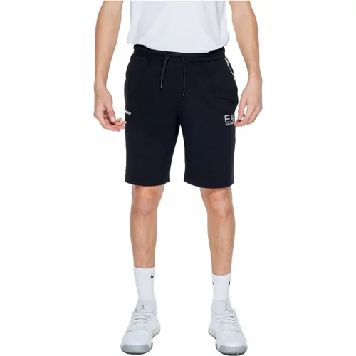 Men's Bermuda Shorts Spring/Summer Collection , male, Sizes: L, M, S, XL - Emporio Armani EA7 - Modalova