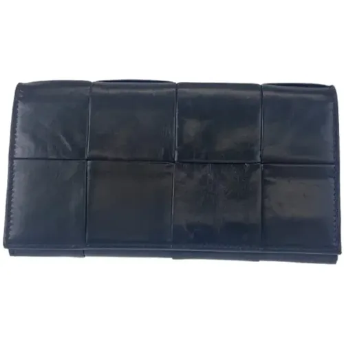 Pre-owned Leather wallets , male, Sizes: ONE SIZE - Bottega Veneta Vintage - Modalova