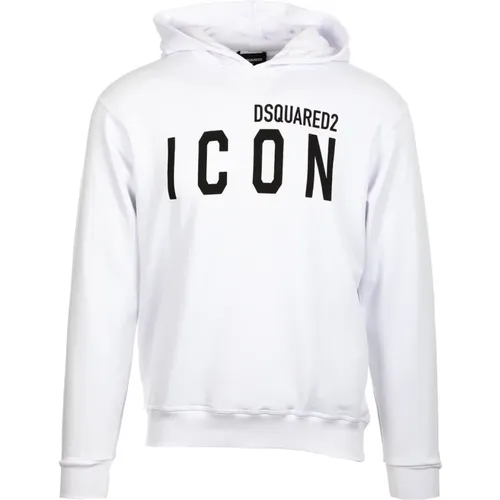 Weißer Cool Fit Pullover Dsquared2 - Dsquared2 - Modalova