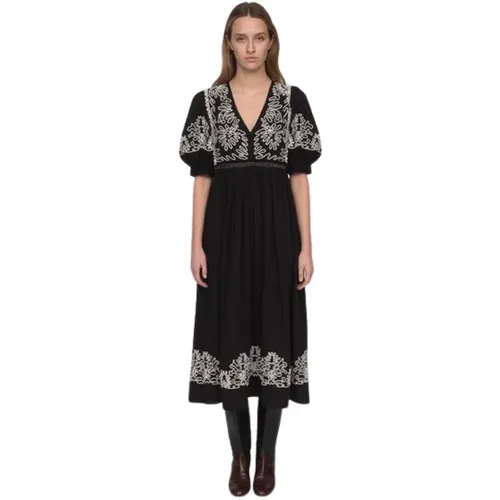 Cordera Embroidered Dress , female, Sizes: S, L, M - Sea NY - Modalova