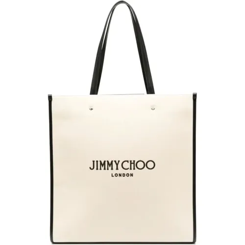 Leather Tote Bag , female, Sizes: ONE SIZE - Jimmy Choo - Modalova