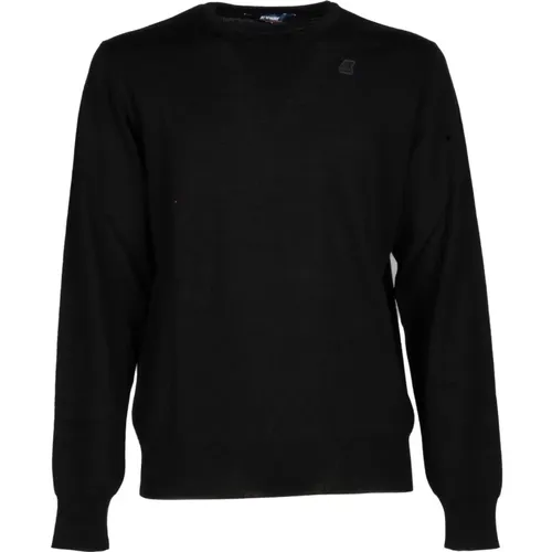 Sebastien Merino Wool Sweater , male, Sizes: 2XL, S, L, M - K-way - Modalova