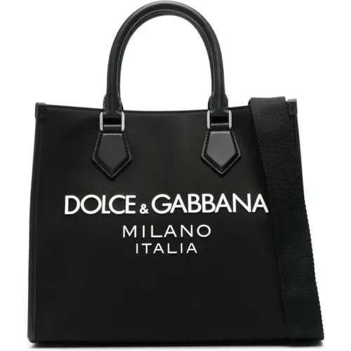 Classic Shopping Bag , male, Sizes: ONE SIZE - Dolce & Gabbana - Modalova