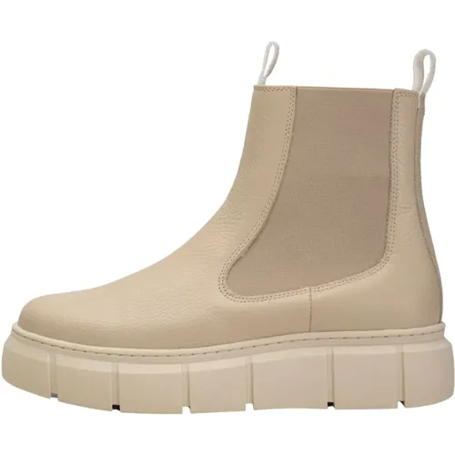 Tove Chelsea Leather Boot - OFF , female, Sizes: 8 UK, 3 UK - Shoe the Bear - Modalova