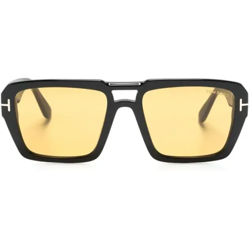 Redford Acetate Sunglasses in , unisex, Sizes: ONE SIZE - Tom Ford - Modalova