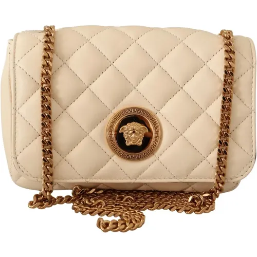 Elegante Nappaleder Crossbody Tasche - Versace - Modalova