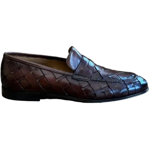 Leather Loafer Shoes , male, Sizes: 9 UK, 6 UK, 8 UK, 7 1/2 UK, 11 UK, 8 1/2 UK, 10 UK, 7 UK - Corvari - Modalova