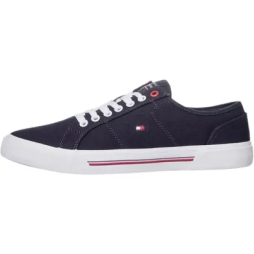 Core Corporate Vulc Canvas , male, Sizes: 10 UK - Tommy Hilfiger - Modalova