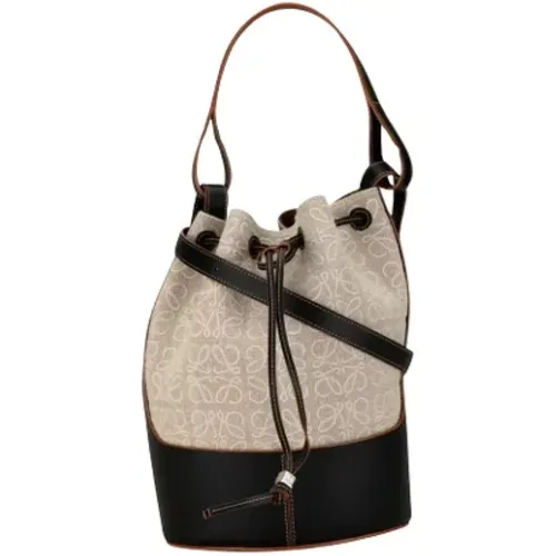 Pre-owned Canvas shoulder-bags , female, Sizes: ONE SIZE - Loewe Pre-owned - Modalova