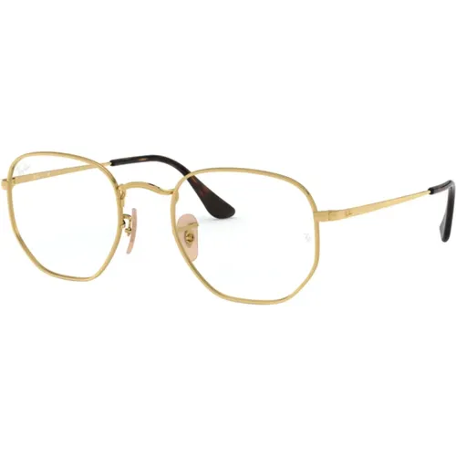 Goldene Sonnenbrille für Männer - RX 6448 , Herren, Größe: 48 MM - Ray-Ban - Modalova