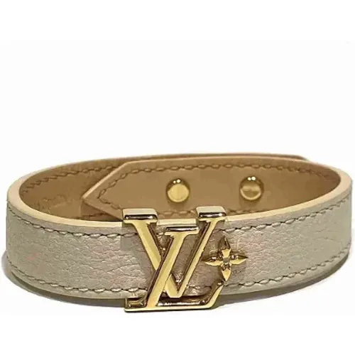 Pre-owned Leather bracelets , female, Sizes: ONE SIZE - Louis Vuitton Vintage - Modalova