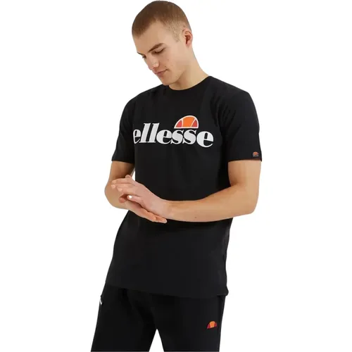 Herren Streetwear Klassisches T-Shirt , Herren, Größe: L - Ellesse - Modalova