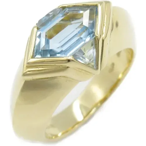 Pre-owned Gold rings , female, Sizes: ONE SIZE - Bvlgari Vintage - Modalova