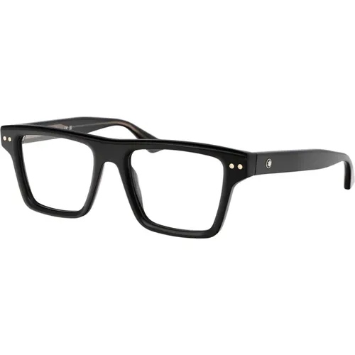 Stylish Optical Glasses Mb0288O , male, Sizes: 52 MM - Montblanc - Modalova