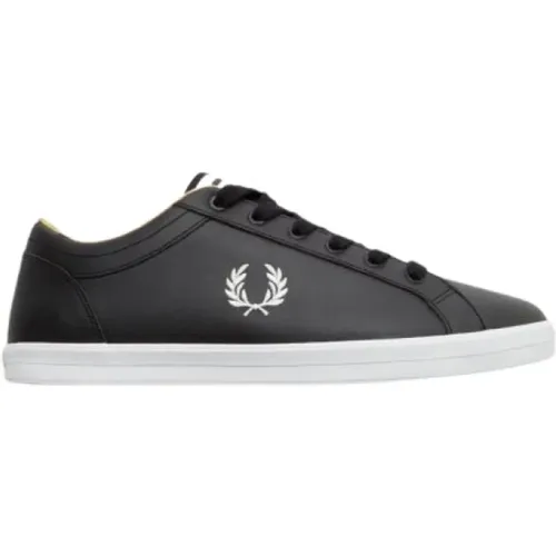 Baseline Leather Sneakers , male, Sizes: 7 UK - Fred Perry - Modalova