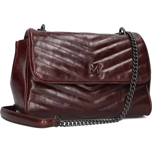 Rote Cross Body Schultertasche , Damen, Größe: ONE Size - Mexx - Modalova