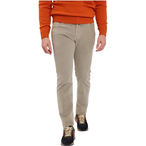 Slim Fit 5 Pocket Pants , male, Sizes: W35, W33 - Jacob Cohën - Modalova