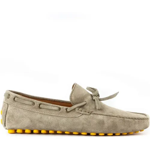 Suede Driver Loafer , male, Sizes: 6 UK - Doucal's - Modalova