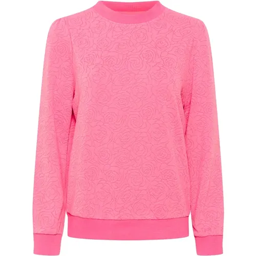 Gandysz Sweatshirt Chateau Rose , Damen, Größe: 2XL - Saint Tropez - Modalova