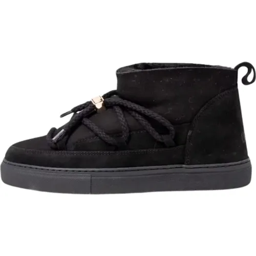 Klassischer Niedriger Sneaker - Schwarz , Damen, Größe: 39 EU - Inuikii - Modalova