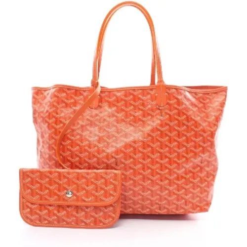 Pre-owned Canvas shoulder-bags , female, Sizes: ONE SIZE - Goyard Vintage - Modalova