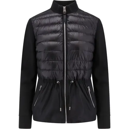 Schwarze Gepolsterte Nylon Steppjacke , Damen, Größe: S - Mackage - Modalova